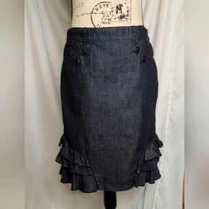 Anthropologie Pilcro Denim skirt size 4